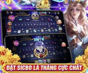 Đa dạng các cửa cược tại danh mục game Sicbo