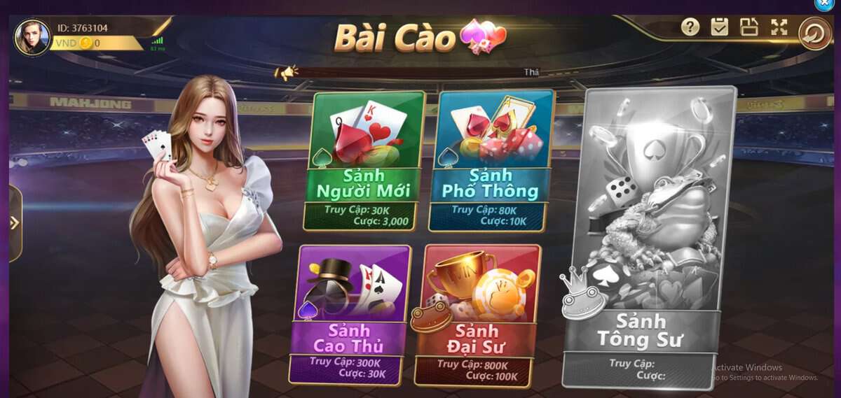 Những thuật ngữ quan trọng khi chơi bài cào