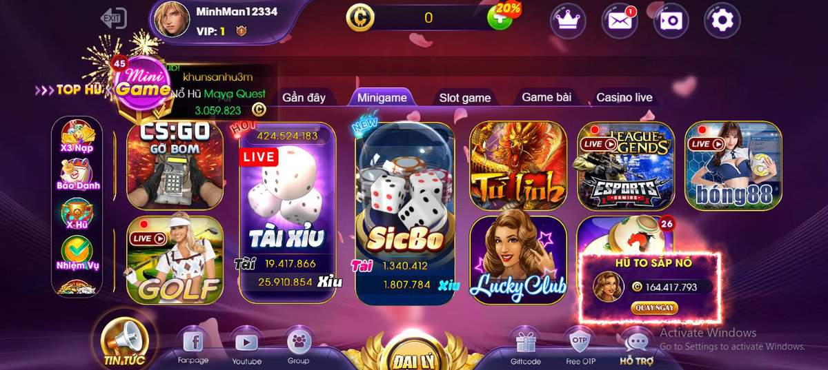 Cách chơi của minigame Bóng88 tại Choang khá đơn giản, nhưng cũng đầy thử thách