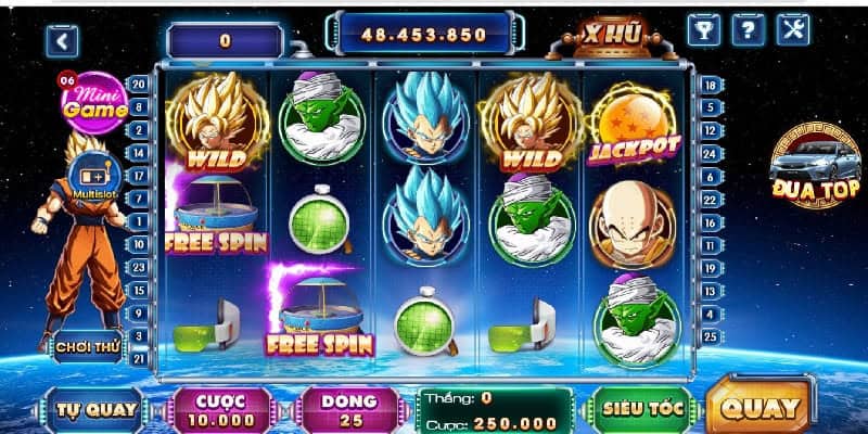Siêu Saiyan là một trong những tựa game slot đẳng cấp