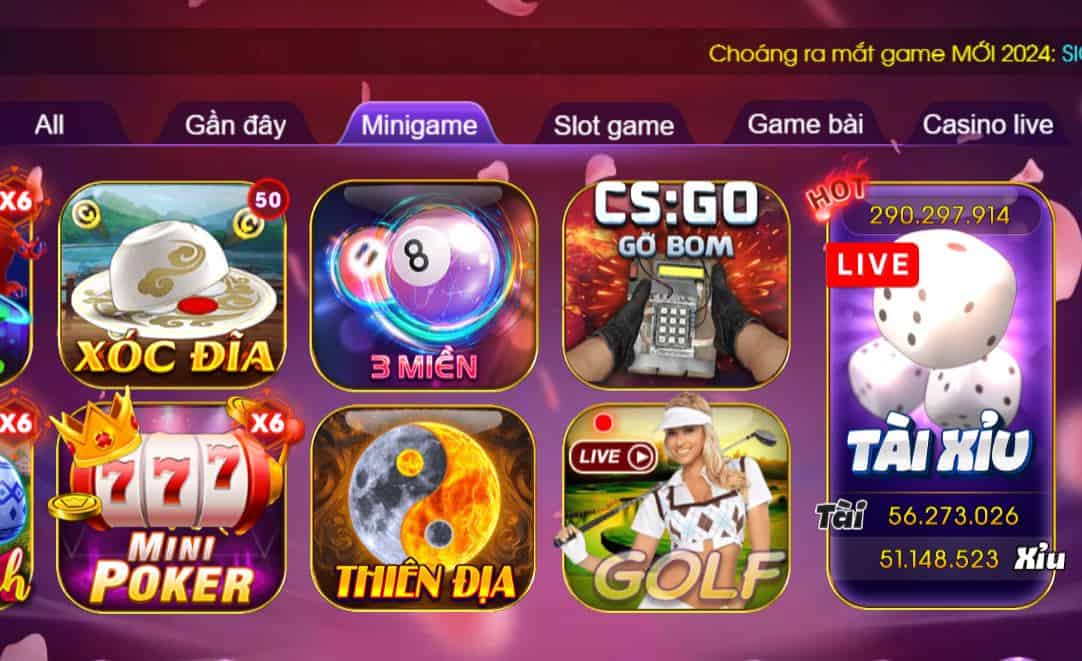 Minigame tại ChoangClub: Xổ số 3 miền