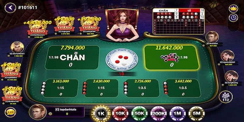 Game xóc đĩa được nhiều cược thủ yêu thích