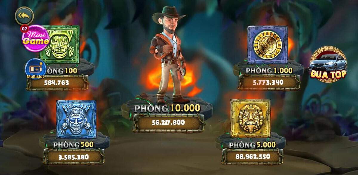 Những biểu tượng phổ biến trong trò chơi Vương Quốc Maya