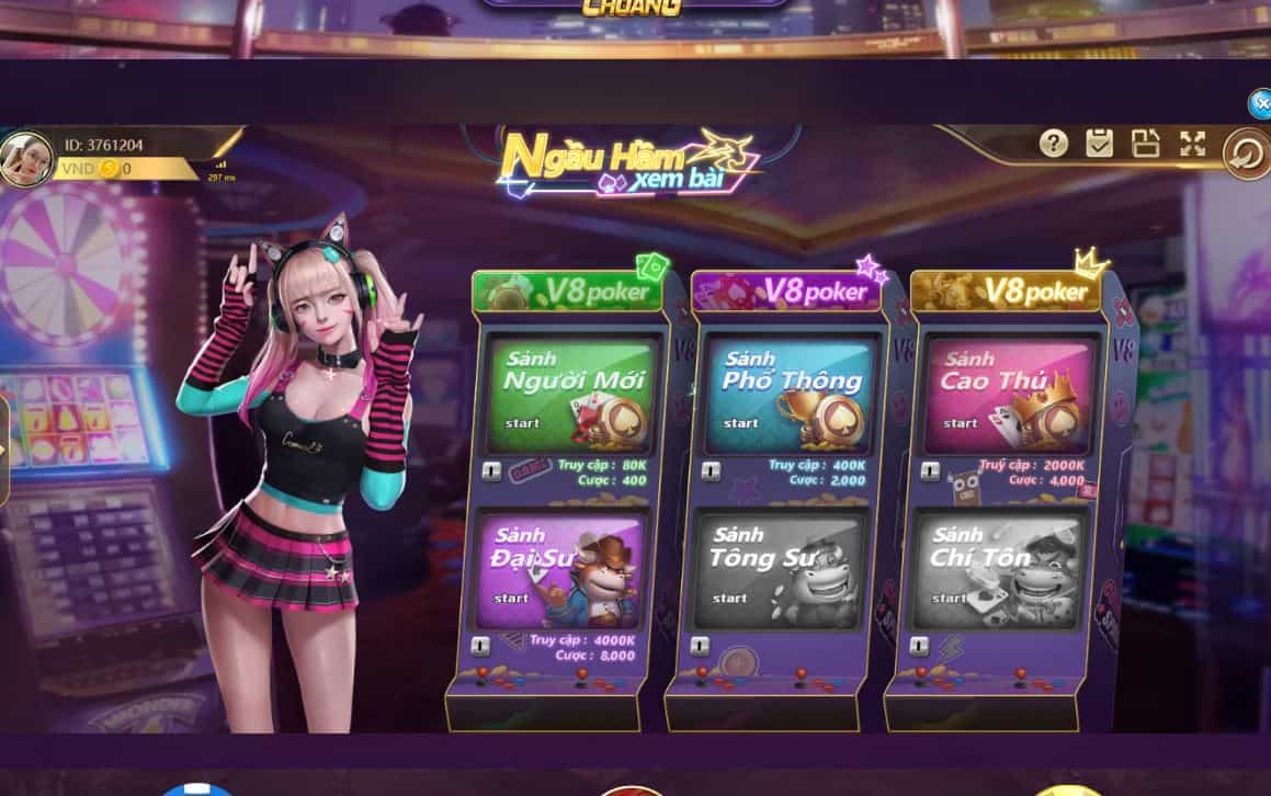 Tham gia chơi game bài Ngầu hầm