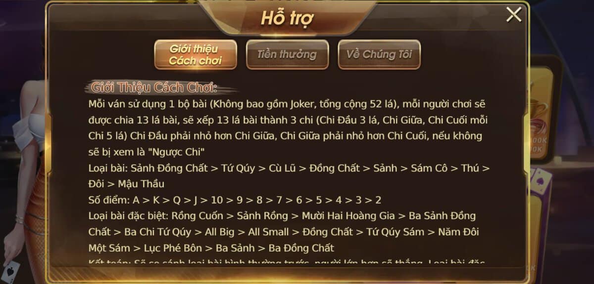 Hiểu rõ luật chơi Mậu Binh tại Choangclub