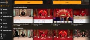 Sảnh game Pramaticplay được thiết kế dành riêng cho người chơi Việt Nam